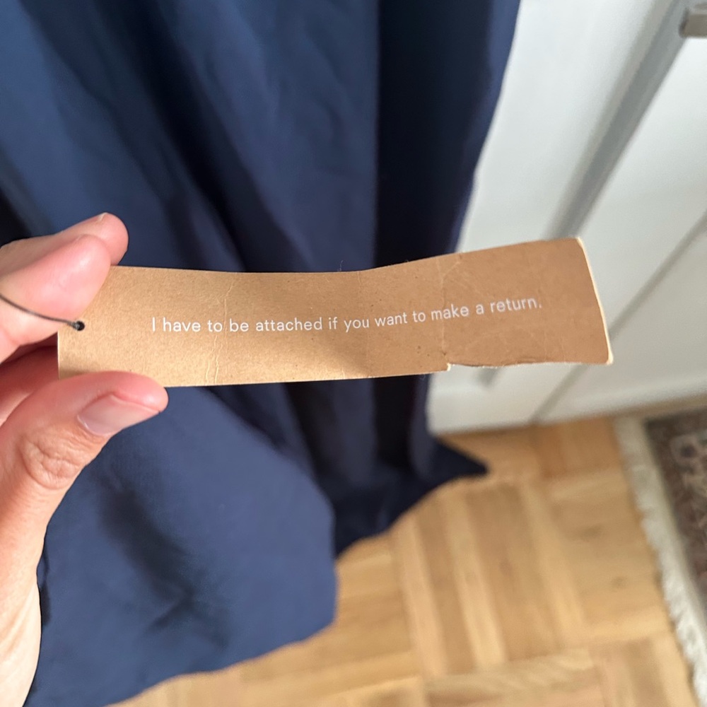 Reformation Deep Blue Ruffle Jumpsuit - Picture 11 of 14